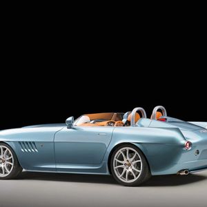Der Speedster hat nicht nur einen schnellen Namen, er sieht auch schnell aus.(Bild:  Bristol Cars)