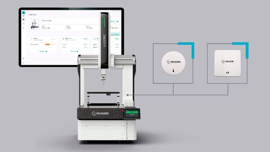 Erweiterte Sensorik, Automatisierungsfähigkeit und Plug-and-Play-Upgrades ermöglichen zuverlässige Fertigungsmesstechnik für Neu- und Bestandskunden.(Bild:  Hexagon)