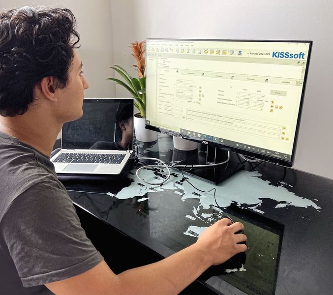 Die Berechnungssoftware Kisssoft unterstützt die Teammitglieder dabei, in kurzer Zeit viele Lösungen zu generieren.  (Bild: Paris Hybrid)