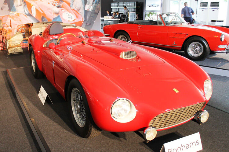Platz drei: Der Ferrari 375 MM von 1954 ging für 18,3 Millionen Dollar weg.  (Foto: Bonhams)