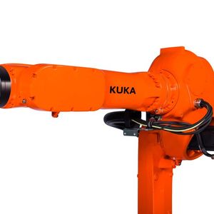 Aufgrund seiner Flexibilität kommt der neue KR Cybertech von Kuka vor allem in der dynamischen Metall- und Elektronikbranche sowie den vielfältigen General Industries zum Einsatz.(Bild:  Kuka)