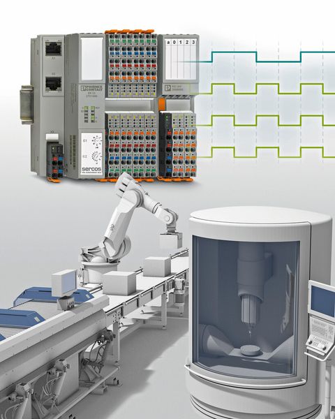 Bild 1: Der Anwender fragt sich häufig, welche Auswirkungen die Verbesserung der Synchronität auf die Funktion seiner Anwendung hat. (Bild: Phoenix Contact)