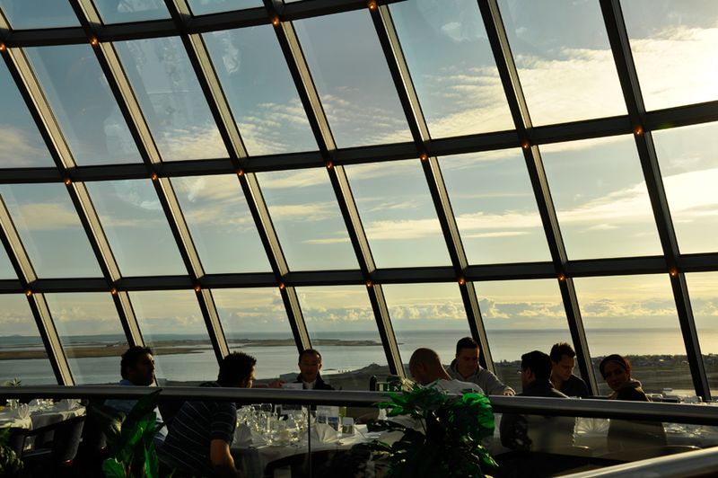 Abendessen im „Perlan“, Reykjavik (Archiv: Vogel Business Media)