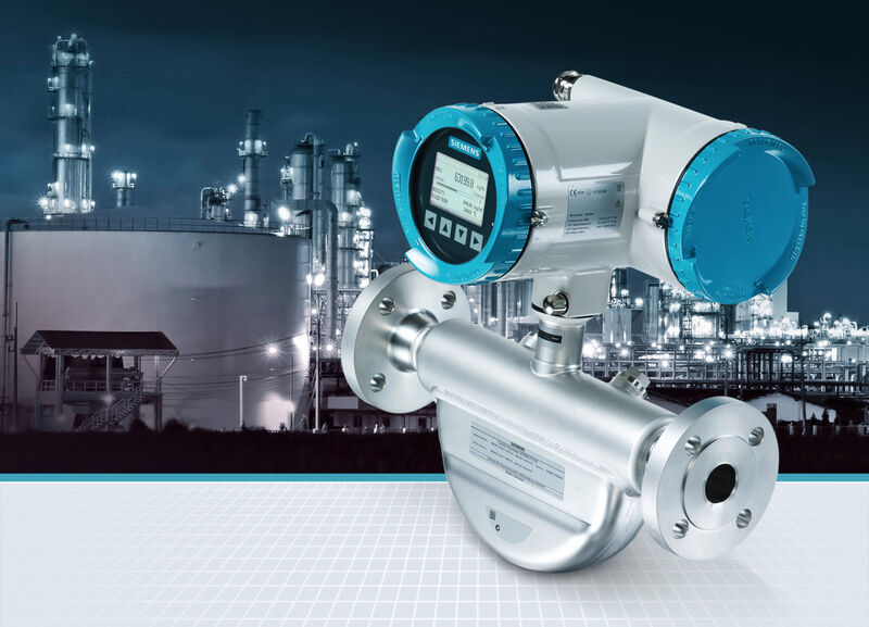 The digitally based flow solution Sitrans FC430 with short build-in-length is suitable for any liquid or gas application within the process industry (Picture: Siemens)