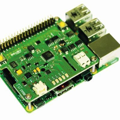 S.USV pi advanced: Energiezusatzversorgungsmodul, huckepack auf dem Raspberry Pi