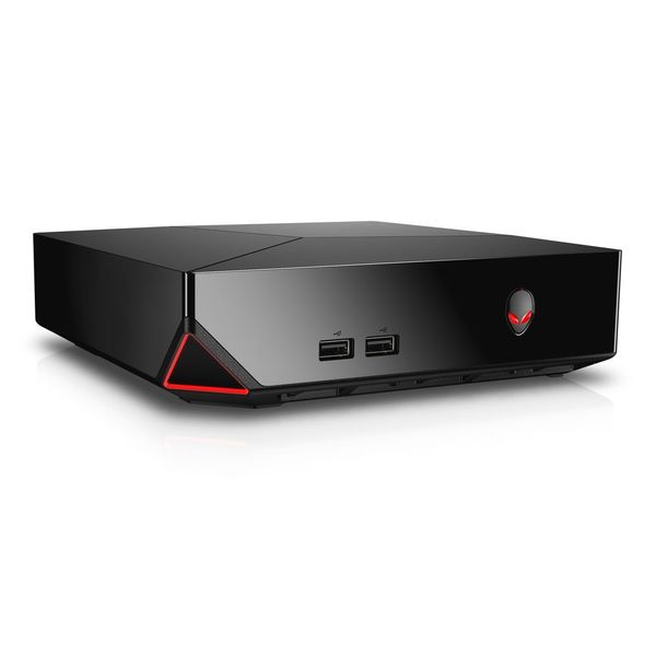 Alienware hat die höherwertigen Varianten der ultrakompakten Alpha mit Skylake-Prozessor und Geforce-GTX-960 aufgewertet. Für VR-Games reicht das aber noch nicht aus. (Bild: Alienware)