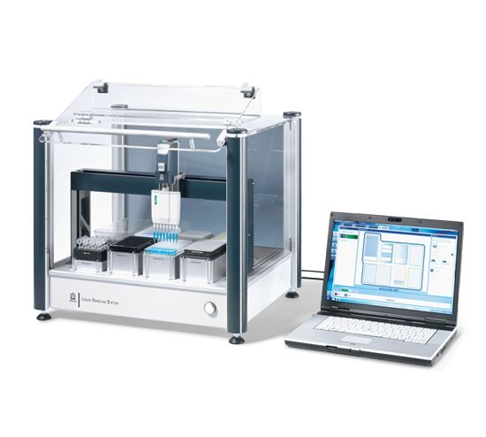 BRAND GMBH + CO KG || Produkt || Liquid Handling - Pipettierroboter