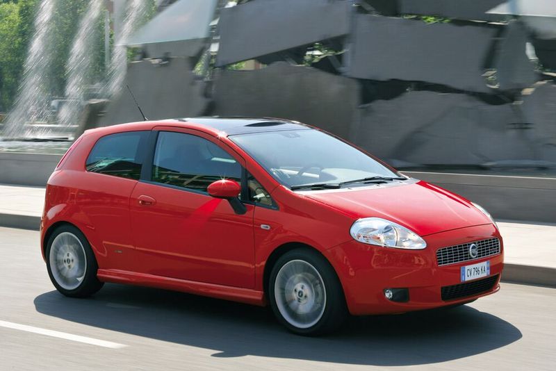 Ab 2005 wurde der Punto zum Grande Punto. (Bild: Fiat)