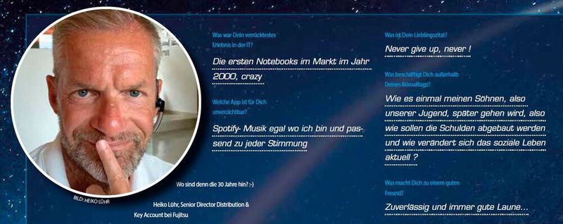 Heiko Lühr, Senior Director Distribution & Key Account, Fujitsu (IT-Business)