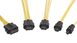 Der geringe Abstand der Anschlüsse von nur 1,80 mm in Verbindung mit der Schutzart IP67 des Squba-Steckverbindersystems ermöglicht eine zuverlässige Verbindung auch bei platzkritischen Anwendungen in rauen Umgebungen wie in der Robotik, bei Industriemotoren und -maschinen, Geräten in der Lebensmittelverarbeitung, Flüssigkeitsdispensern u.a. der Fall ist.  (RS Components/Molex)