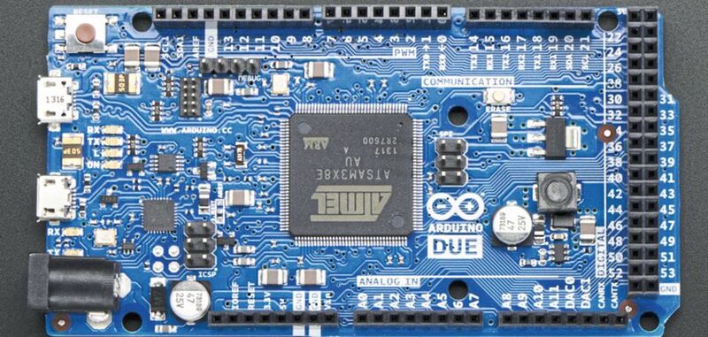 Arduino Due: Dank ihres Funktionsumfangs auch fürs Prototyping geeignet.