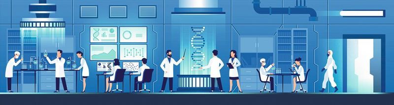 The laboratory of the future is digital, networked and automated. (©YummyBuum - stock.adobe.com)