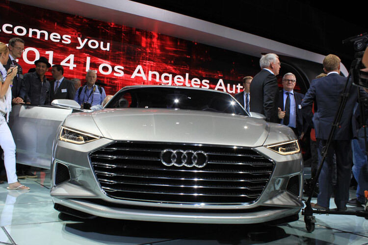Audi ermöglicht mit der Studie Prologue einen Blick in die Zukunft der Marke.  (Foto: press-inform)