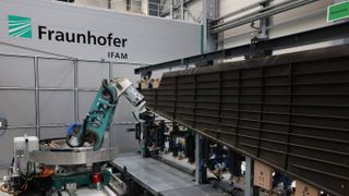 Leichtbau für großvolumige Bauteile (Bild: Fraunhofer IFAM)