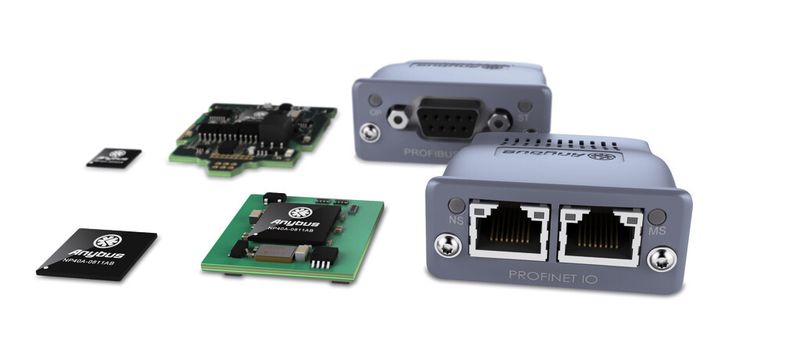Anybus CompactCom in verschiedenen Formfaktoren (HMS Industrial Networks)