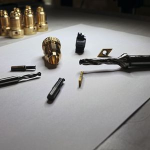 Lead-free brass can also be machined effortlessly with standard tools from Iscar.(Image: Iscar)