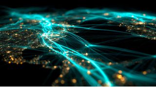 IZO DC Dynamic Connectivity: Multi-Path-Routing soll Datenströme über alternative Routen verteilen und schnelle Umschaltungen bei Störungen ermöglichen. (Bild: KI-generiert)