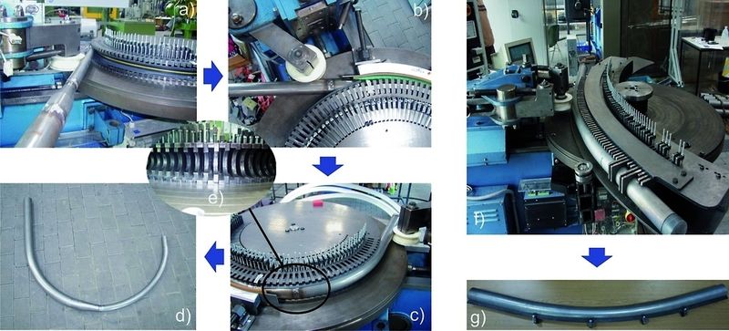 Bild 4: Die beiden Prototypen der Rapid-Tooling-Biegewerkzeuge ermöglichen das Biegen von Bauteilen mit extremen Querschnittssprüngen. Bilder: IUL (Archiv: Vogel Business Media)