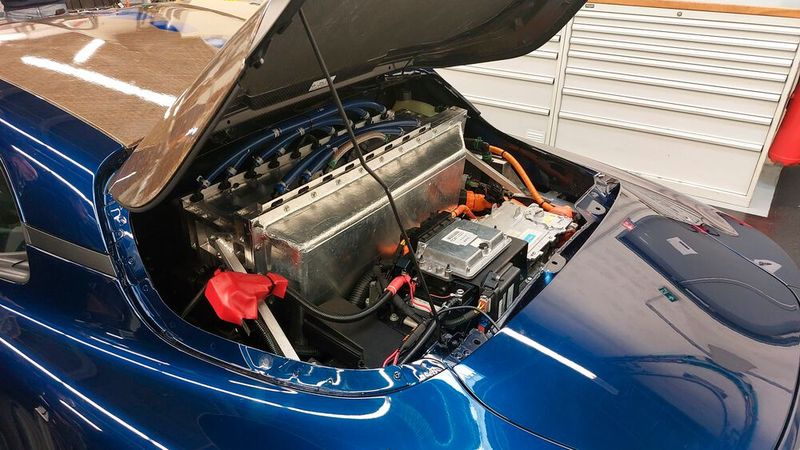 Aktuell bringt der elektrische A110 1.378 Kilo auf die Waage.  (Bild: Autoren-Union Mobilität/Walther Wuttke)