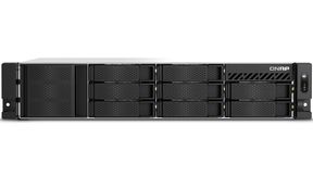 QNAPs TS-855eU-Reihe ist auch für beengte Platzverhältnisse geeignet. (Bild: Screenshot / QNAP)