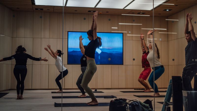 So soll es beispielsweise Yoga-Kurse dort geben. (Bild: Nio)