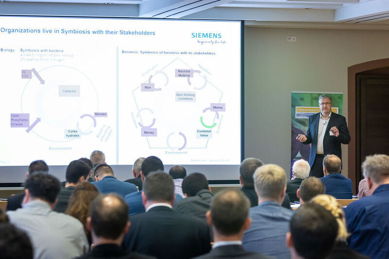 Impressionen der Förderprozessforen 2019: Beim Pumpen- und Schüttgut-Forum diskutieren Experten an zwei Tagen über Probleme bei Förderprozessen. Dabei steht der praxisorientierte Austausch und die gemeinsame Lösungsfindung im Vordergrund des Netzwerktreffens der Pumpen- und Schüttgut-Community. (Stefan Bausewein / PROCESS)