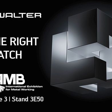 Auf der AMB setzt Walter auf auf "The Right Match". (Bild: Walter AG)
