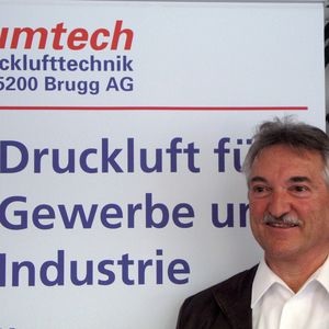 Peter Zumsteg, Geschäftsleiter: «Wir können 100 Prozent ölfreie Druckluft erzeugen.»