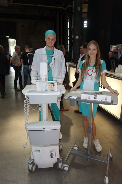 Gut, dass Ergotron für Notfälle ausgestattet ist. (Bild: IT-BUSINESS)