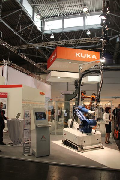 Kuka auf der Intec in Leipzig. (Sonnenberg)