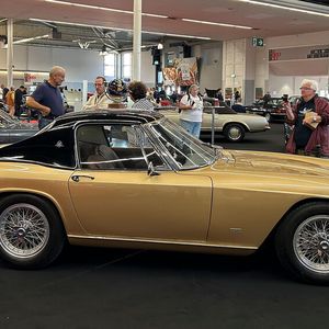 Seltener Anblick: Maserati Mistral Spider 3700 mit Hardtop.(Bild:  Diehl – VCG)
