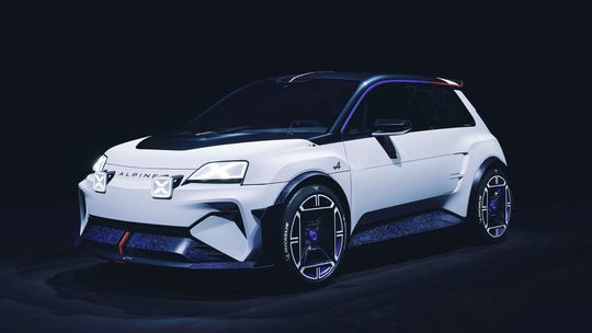 Mit dem im Mai vorgestellten Konzeptauto „A290 Beta“ hat Renault einen Ausblick auf einen kommenden Kleinwagen-Stromer gegeben – zum Vergrößern bitte klicken.(Bild:  Alpine)