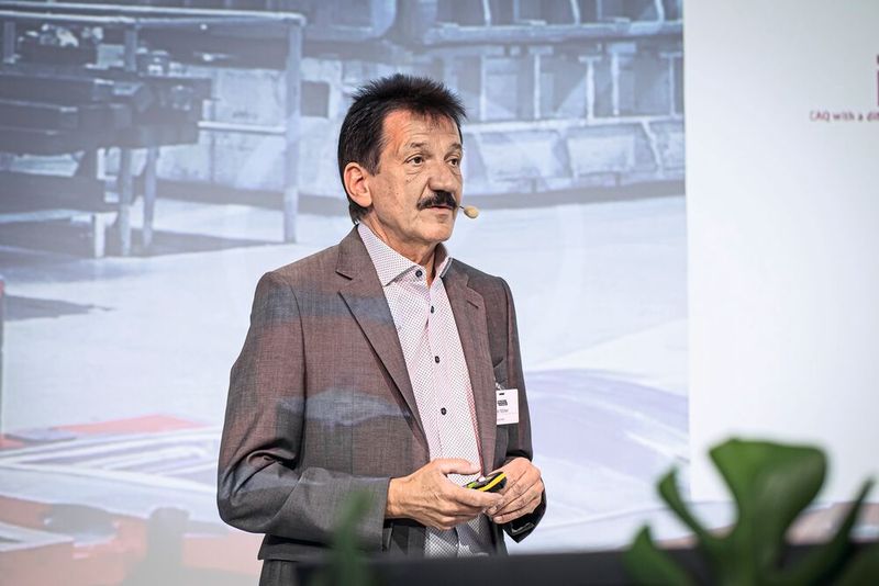 Impressionen der 4. Fachtagung „Mehr Effizienz im Presswerk“ am 15. Juni 2023 in Würzburg. (Bild: VCG/Stefan Bausewein)