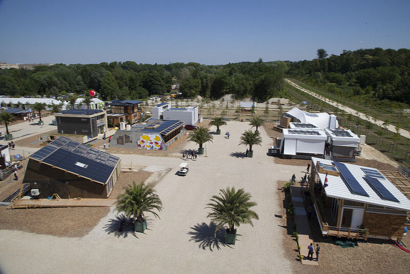 Der Wettbewerb wurde vom U.S. Department of Energy (DoE) ins Leben gerufenen. (Solar Decathlon 2014)