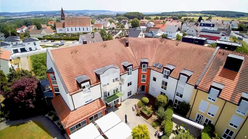 Seniorenresidenz Cura Vivum im fränkischen Hirschaid.  (Remeha GmbH)