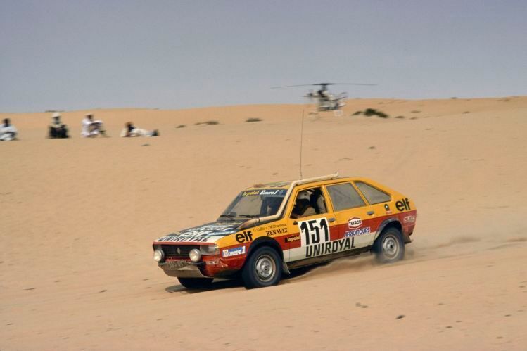Die Brüder Bernard und Claude Marreau bauten auf Basis einer Renault 20 Rohkarosserie 1981 ein Rallyefahrzeug auf. Die Vorderradaufhängung entsprach der Serie, im Heck befand sich die Starrachse eines Renault Trafic. Der Motor stammte vom Renault 18 Turbo.  Im zweiten Anlauf gelang mit der neuen 4x4-Version der Sieg bei der Paris–Dakar. (Renault)