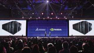 L'annonce du partenariat a eu lieu sur la scène de 3DEXPERIENCE World, l'événement annuel de Dassault Systèmes dédié aux communautés du design et de l'ingénierie, à Houston (USA). (Source : 2026 Narrative Images, tous droits réservés)