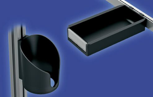 (Mittlerweile bietet KIPP im Bereich der ESD-Bedienteile bereits ein großes Sortiment, zu dem auch Behälter und Greifschalen gehören. Bild: Kipp)