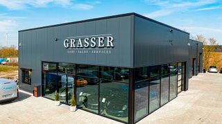 Im Gewerbegebiet Buchschwabach in Roßtal realisierte das Bauunternehmen den Neubau. (Bild: Borgers)