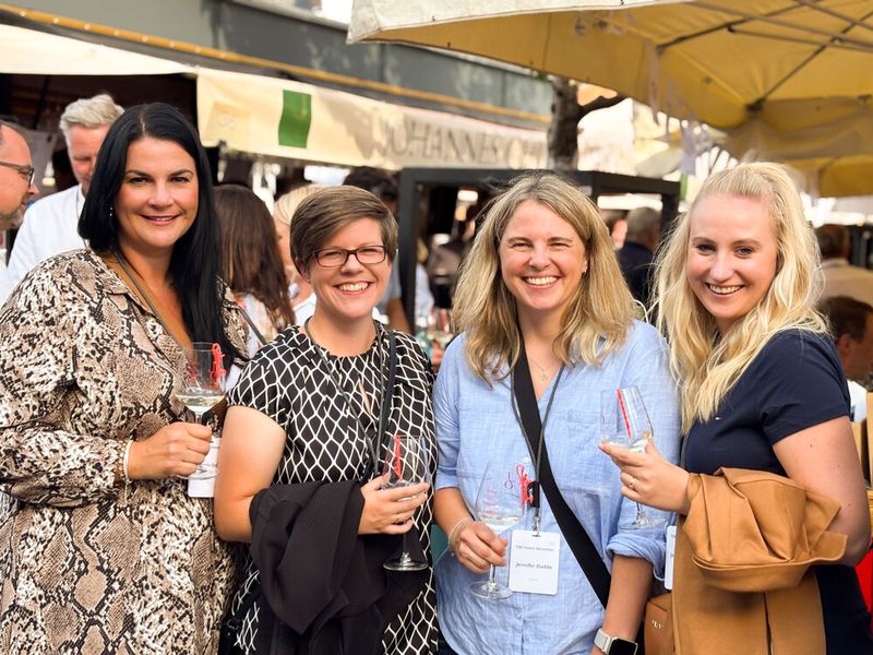 Sophos Ladies Power, (v. l.) D. Stolze, A. Kildau-Kölsch (TIM), J. Dudde, J. Schmidt. (Bild: TIM AG)