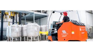 Der „MaxTruck 2T“ wird vom finnischen Gabelstaplerhersteller Maxtruck AB in Frösön hergestellt. (Lindig Fördertechnik)