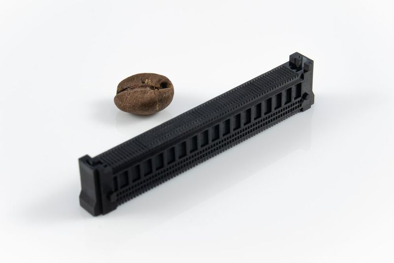 Housing with 130 µm features - 3D Printed on S150 Ultra in 39 minutes (Source: BMF)