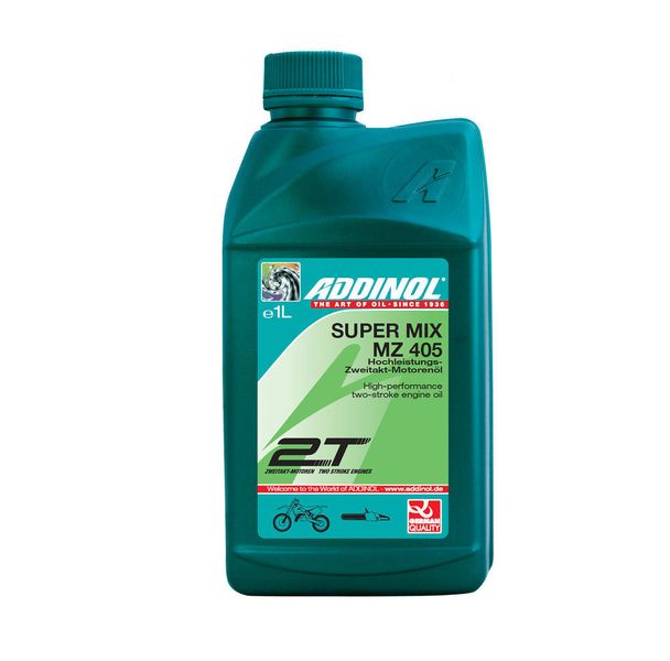 Das Hochleistungs-Zweitakt-Motorenöl auf Mineralölbasis ist speziell für ältere 2-T-Motroren dedacht und eigent sich für Gemischschmierung und Frischölautomatik im Mischungsverhältnis 1 : 50. (Foto: Addinol)