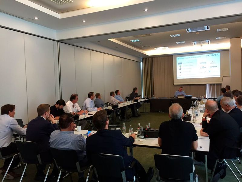 Workshop mit Live-Demo mit Maurice Breit von ADN „Aufbau einer Enterprise Private Platform“ auf Basis von Nutanix. (Vogel IT-Medien)