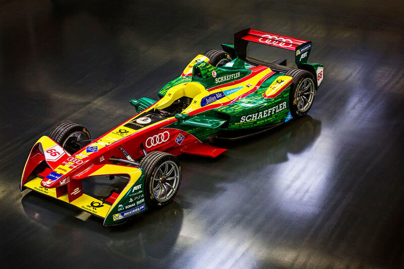 In der Saison 2017/2018 steigt Audis Sportabteilung mit vollem Werkeinsatz in enger Zusammenarbeit mit Technologie-Partner Schaeffler schrittweise in die Entwicklung ein. (Audi)