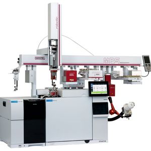 Abb. 3: Verwendetes MPS-robotic-GC/MS-System mit Olfactory-Detection-Port (Gerstel-ODP)(Bild:  Gerstel)