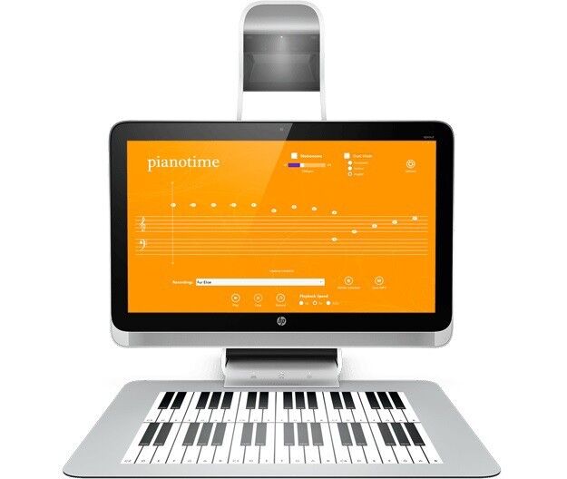 ... das virtuelle Klavier Pianotime ... (Bild: HP)