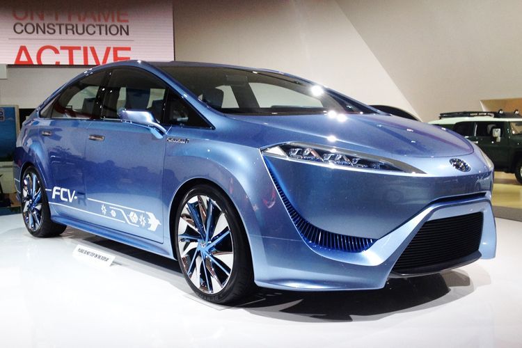Zuvor hatte Toyota den Antrieb der Zukunft als FCV auf diversen Messen ausgestellt. (Foto: Toyota)