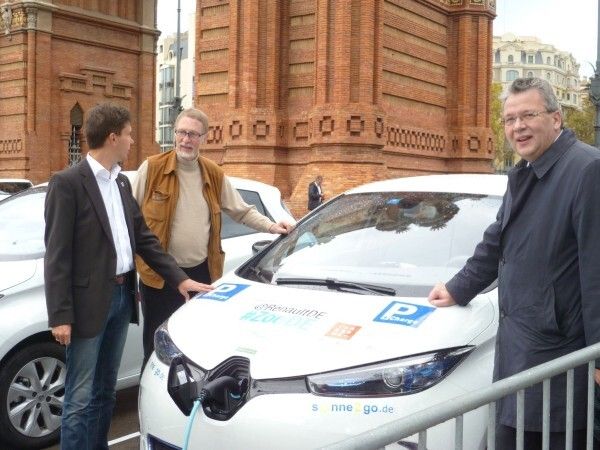 Rein elektrisch unterwegs: Werner Hillebrand-Hansen fuhr 1375 km in 2 Tagen von München nach Barcelona mit dem Renault ZOE (Bild: eRUDA.de)