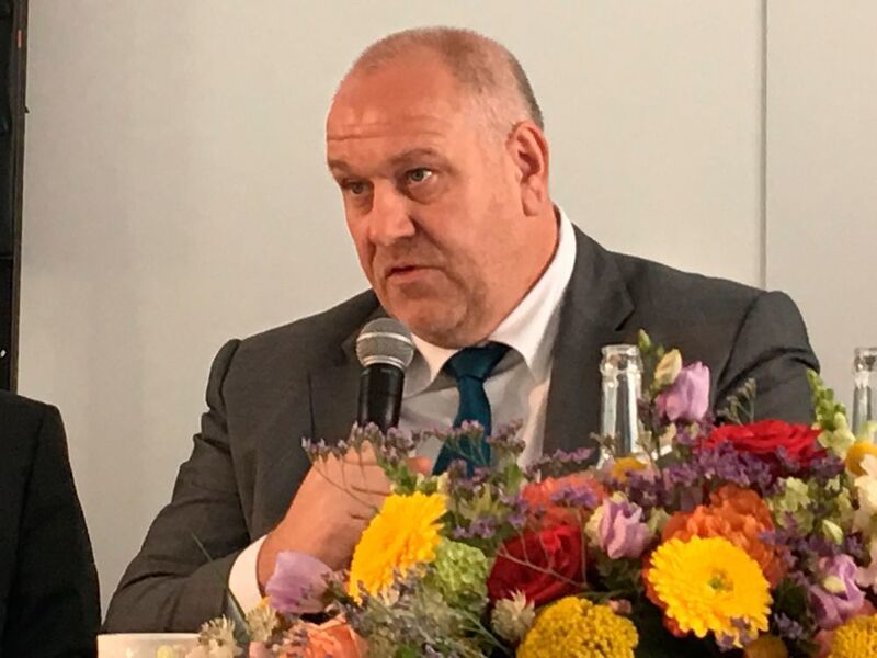 Matthias Altendorf, CEO bei Endress+Hauser sieht in den Themen und Bereichen Digitalisierung, Produktinnovationen und bei der Analyse in Labor und Prozess wesentliche Treiber der Entwicklung. (Kielburger / PROCESS)